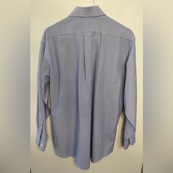 Brooks Brothers Men 100 % Cotton Non-Iron Button Down Shirt Sz 15 1/2- 2/3 - Picture 14 of 17